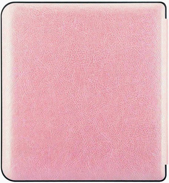 Hoes geschikt voor Kobo Forma - Book Case Premium Sleep Cover Leer Hoesje met Auto/Wake Functie - Roze van EasyAcc — afbeelding 3