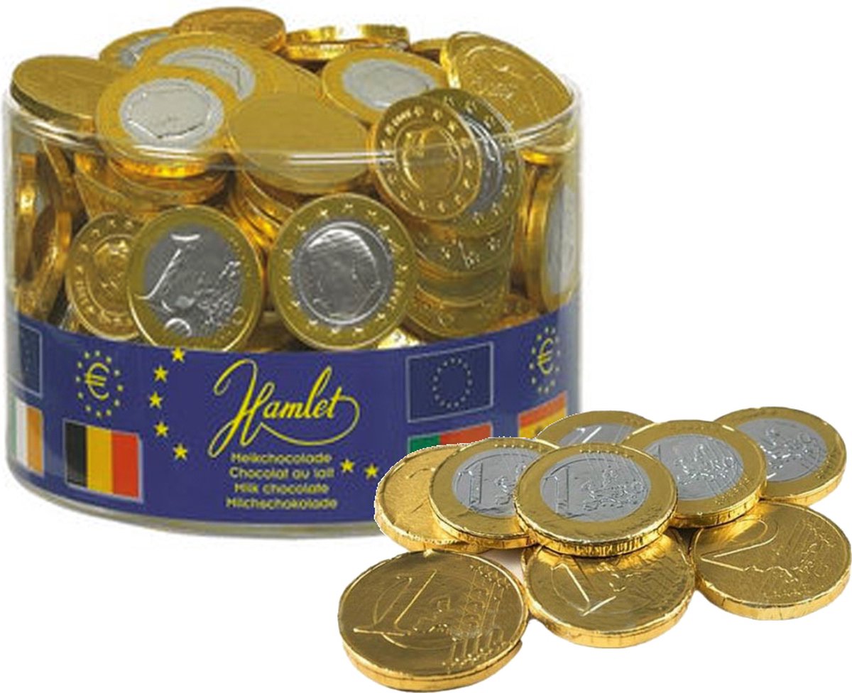 Hamlet Chocolade Muntjes - silo - 1 kilo