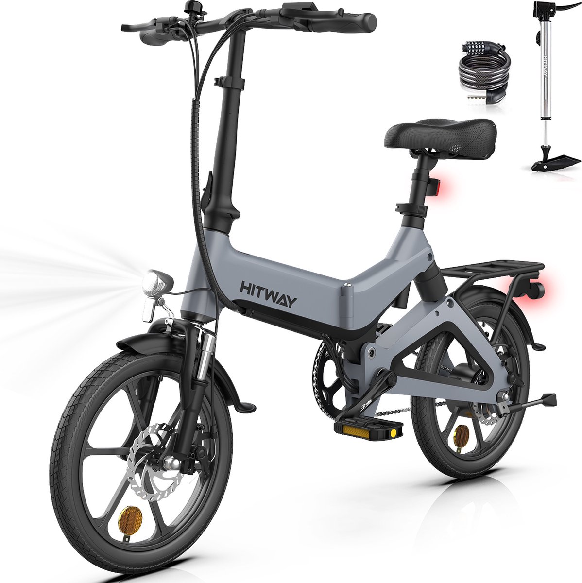 HITWAY elektrische fiets e-bike 16