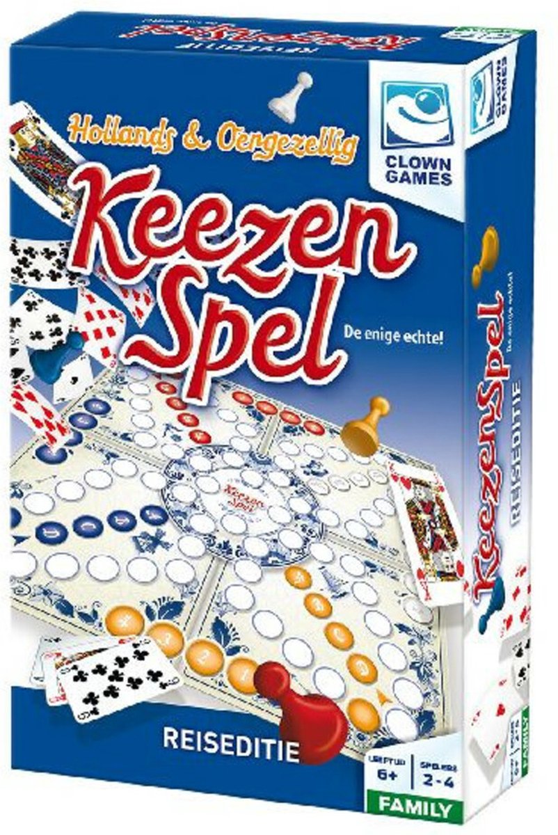 Clown Games Keezenspel Reiseditie — afbeelding 7