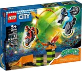 LEGO 60299 City Stuntz Stuntshow, Pullback Motorcycles, Ring of Fire, Duke DeTain minifiguur