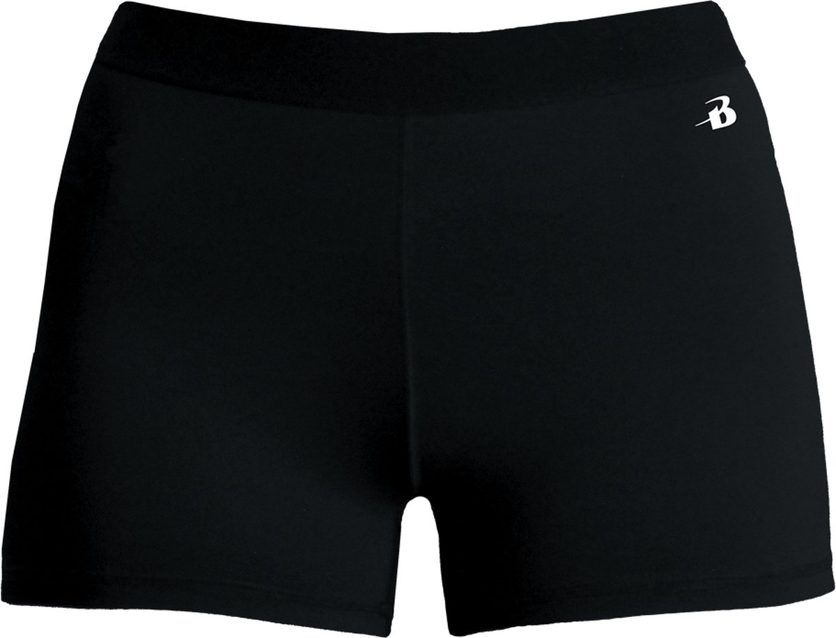 BADGER SPORT - Shorts - Pro Compression - Fitness - Volwassenen - Polyester - Dames - Zwart - Small