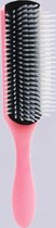 Aurgan nine-row haarborstel – 9-row roze - haar styling tool - negen rij kam