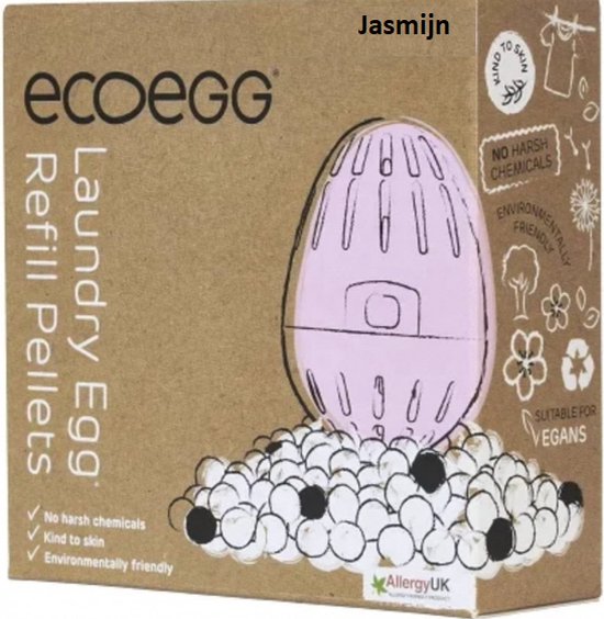 EcoEgg Laundry Egg Navulling Jasmijn