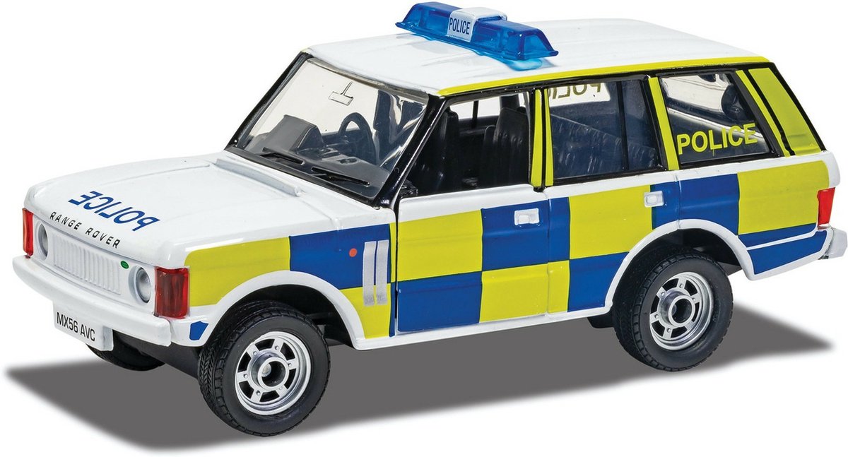 Landrover Corgi Modelauto Land Rover Range Rover politie police schaal 1:24 speelgoedauto