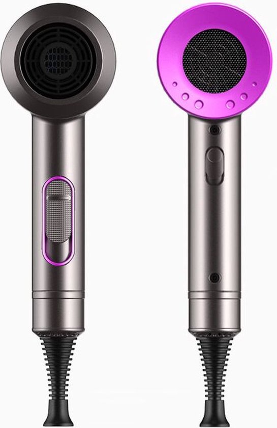 Föhn met Diffuser - Ionische Haardroger - Haarföhn - 3 Standen - Warm ...