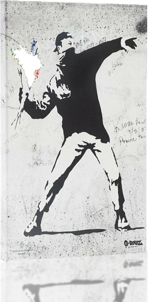 Allernieuwste Toile Peinture Banksy Graffiti Girl with Balloon vs