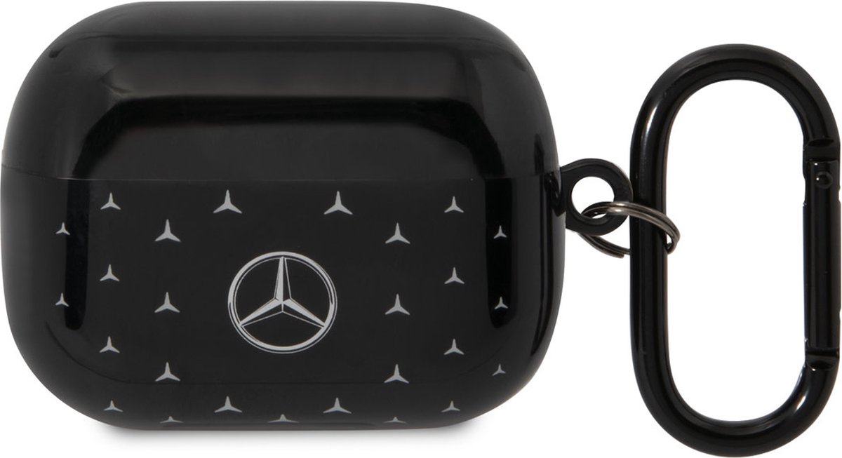 Mercedes-Benz Airpods Pro Case - Pattern Line II - Zwart