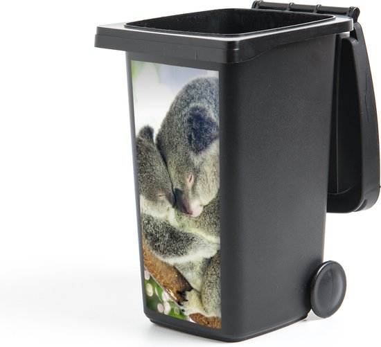 Container sticker Koala's - Knuffel - Dieren - Kinderen - Jongens - Meisjes - 44x98 cm - Kliko sticker