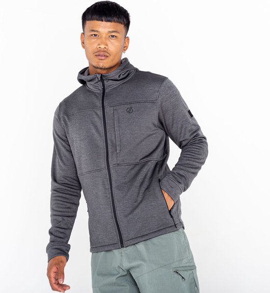 UC604 - Klassieke Full Zip Micro Fleece Jas (300 GSM) - Zwart - XX Large