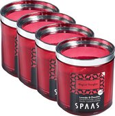 SPAAS Kaarsen - Geurkaarsen in Glas - Magical Thoughts - Set van 4 Stuks - ± 30 Branduren - Voordeelverpakking