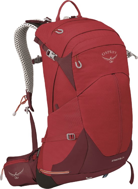 Osprey Stratos 24 Backpack poinsettia red