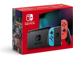 Nintendo Switch Console - Blauw / Rood Image