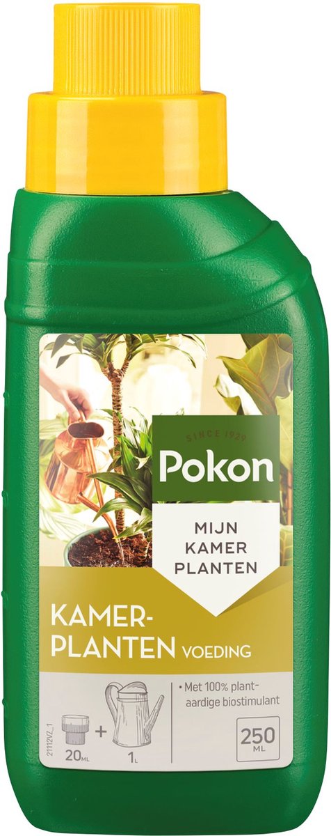 Pokon Kamerplanten Voeding - 250ml - Plantenvoeding - 20ml per 1L water - Kamerplantenvoeding