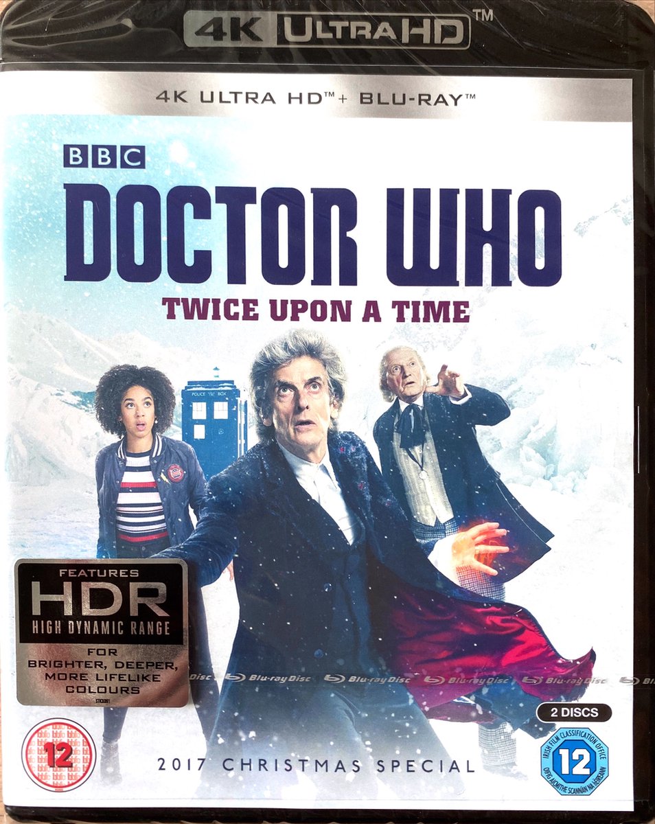 Doctor Who Christmas Special 2017 - Twice Upon A Time [4K Ultra-HD + Blu-ray]-