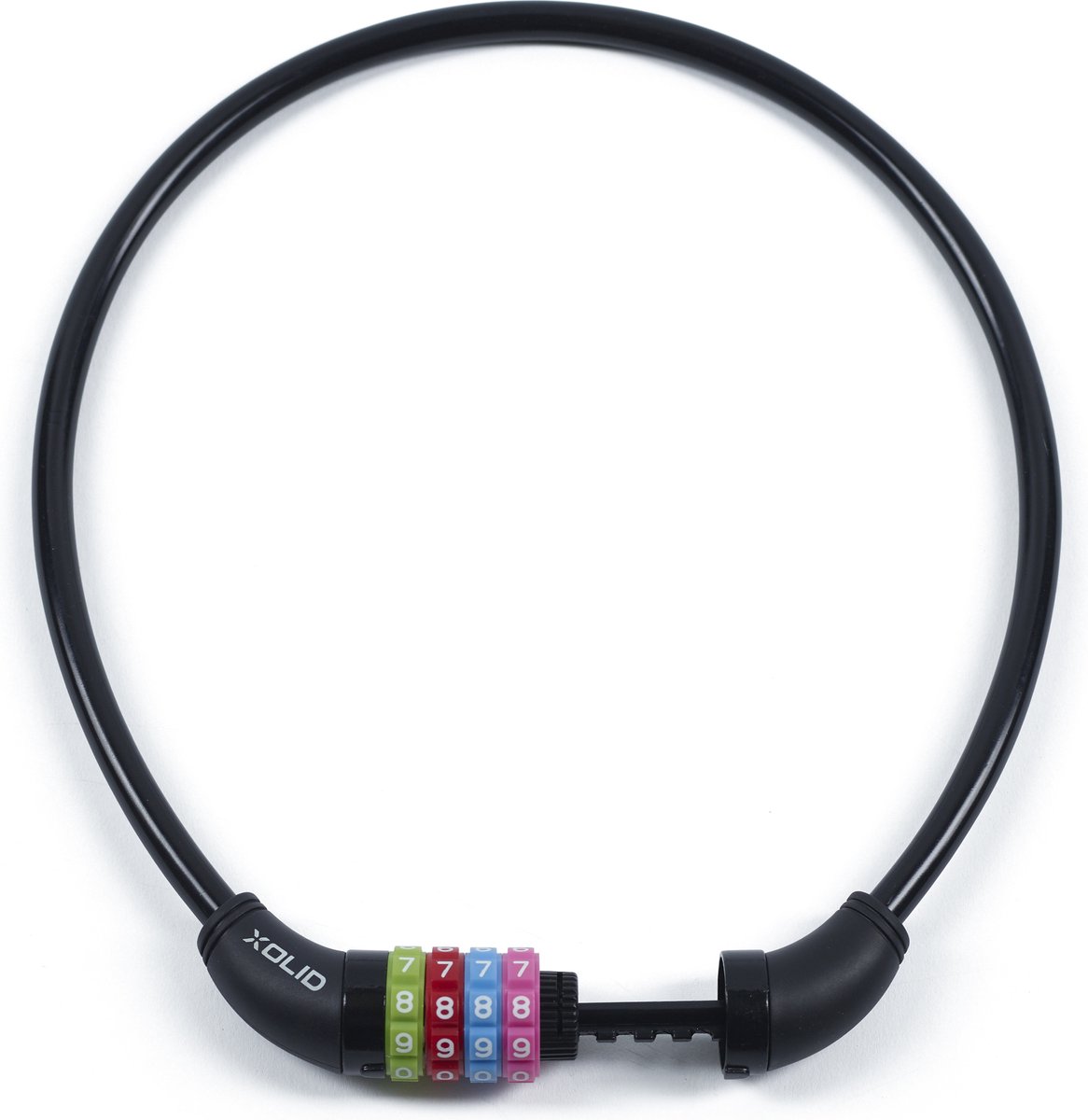 Xolid Xolid Kabelslot - Cijferslot - 4 Cijferig - 12 mm - 120 cm