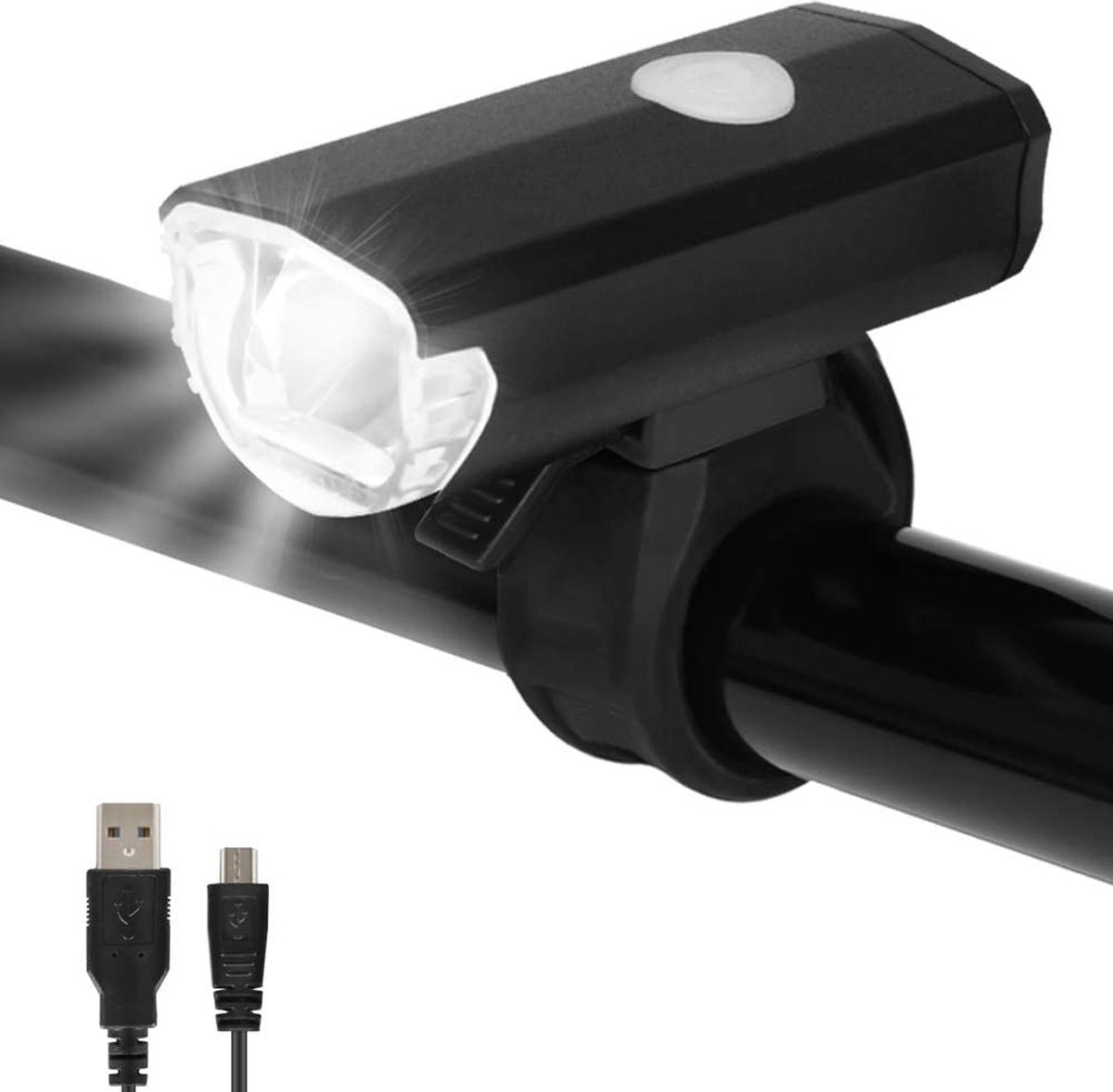 Fietslamp – fiets verlichting – duurzaam – waterbesteding - Bicycle light  - waterproo
