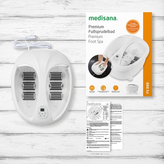 medisana FS 888 - Premium voetbubbelbad