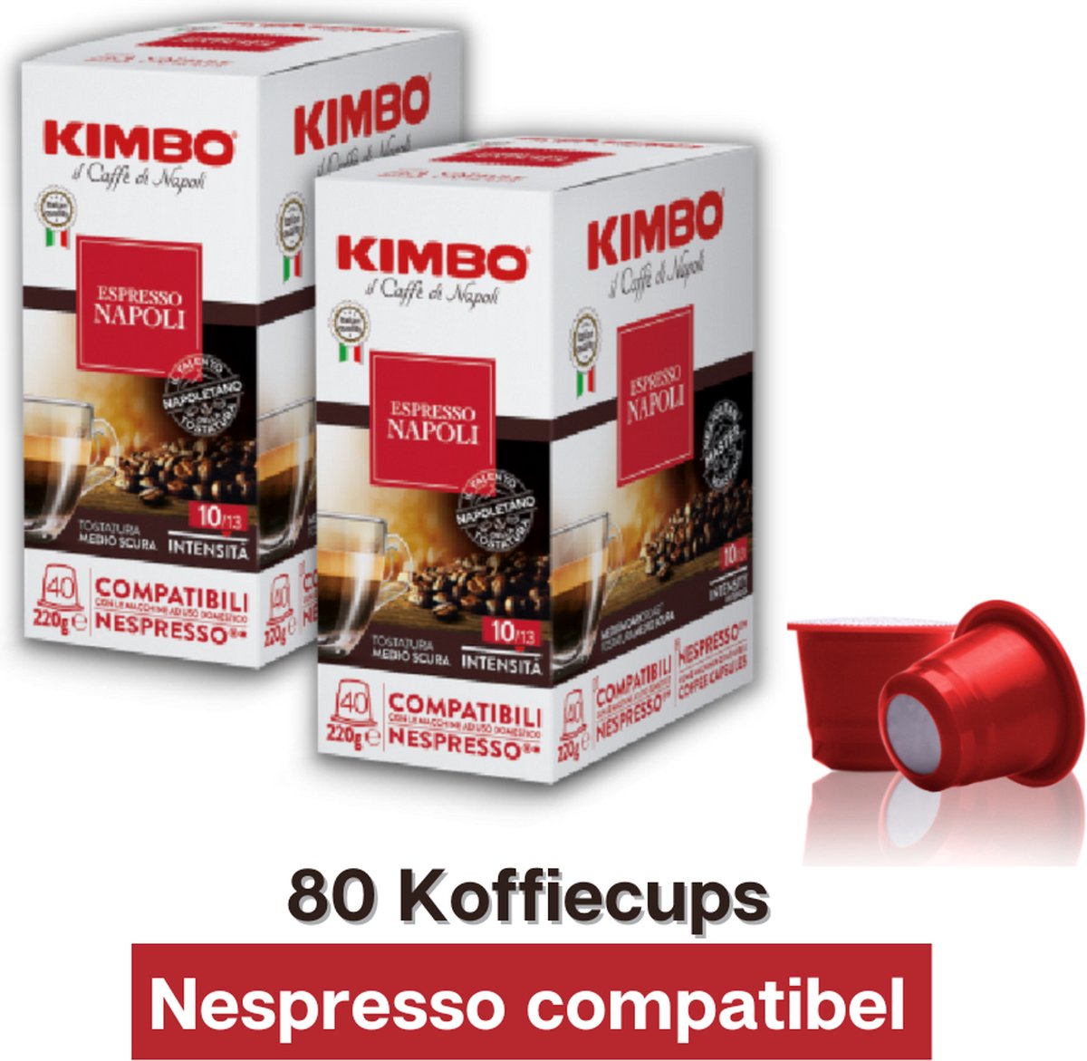 L'Or Espresso Café - 100 Capsules Ristretto Intensité 11 - Compatibles Avec  Les Machines À Café 10 Paquets De 10 Capsules
