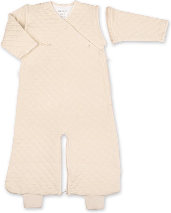 BEMINI Babyslaapzak - MAGIC BAG 4-12m - TOG 1.5 - Gewatteerd comfort - Cream — afbeelding 3