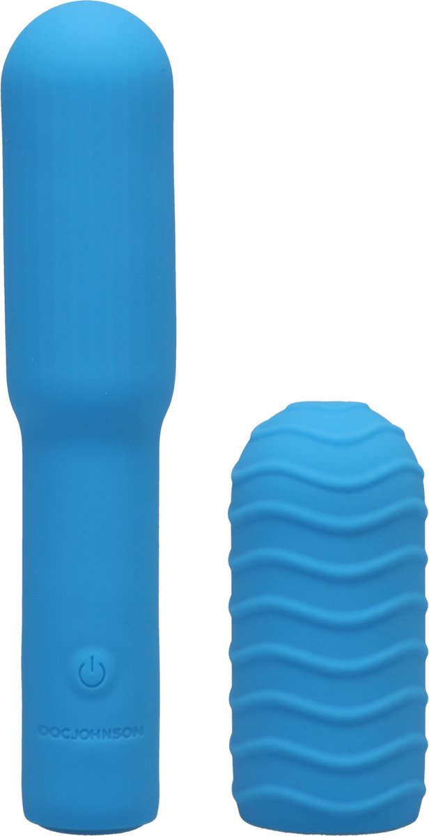 Goedkoopste Elite Mini Vibrator With Interchangeable Attachment 4 / 10 Cm 2