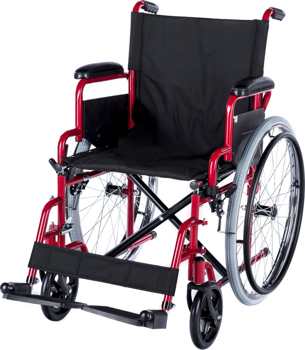 Goedkoopste Opvouwbare Rolstoel Dynamic Rood