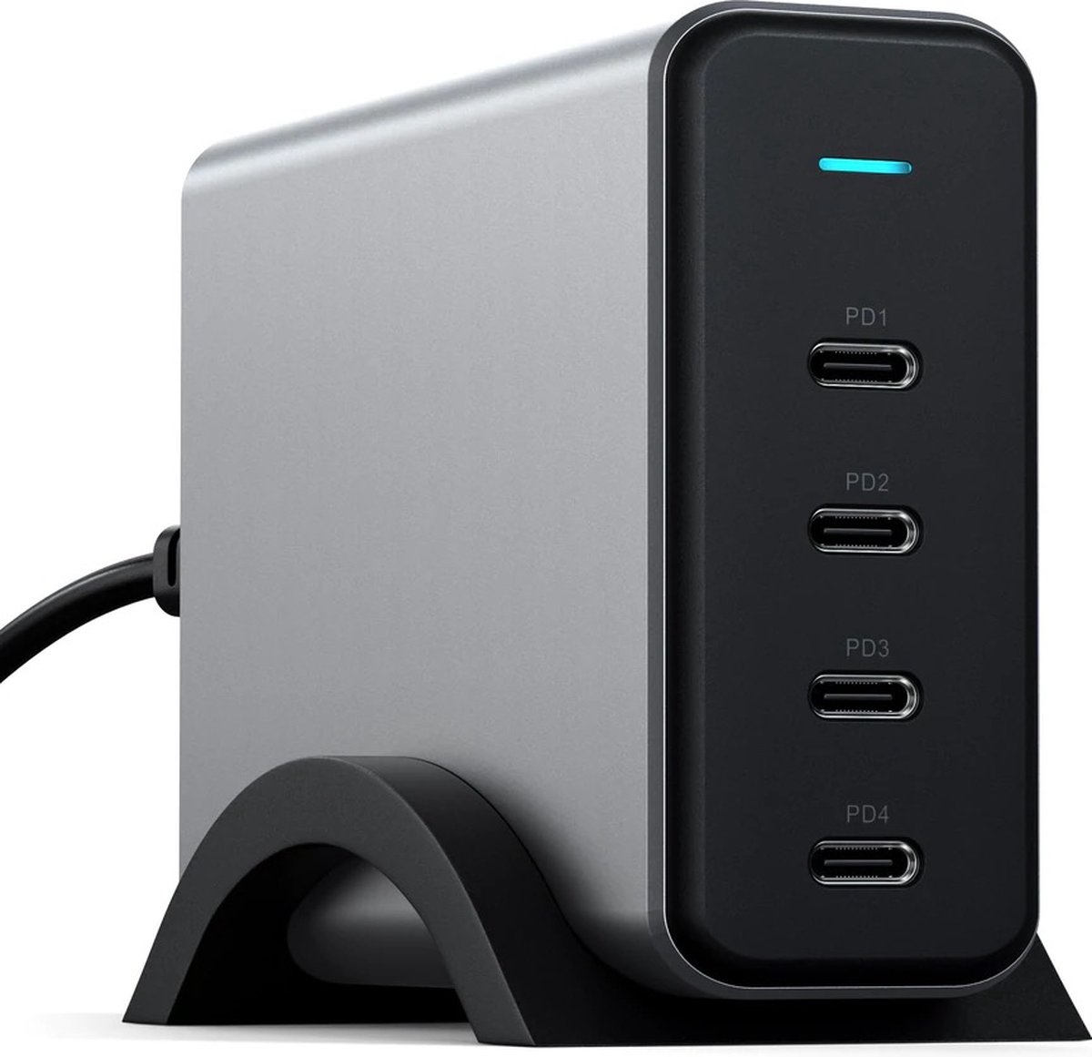Satechi 165W GaN Charger 4x USB-C ports - PD - Grijs