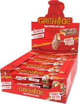 Grenade Barres protéinées - Protein Bar Carb Killa - Baurre de Cacahuète - 12 Barres (720 grammes)