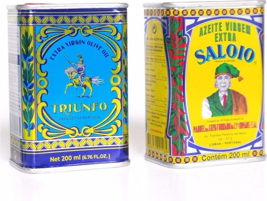 Olijfolie uit Portugal Saloio & Triunfo - Extra Vierge - 2 x 200 ml