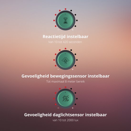 26W LED plafondlamp met bewegingsdetector