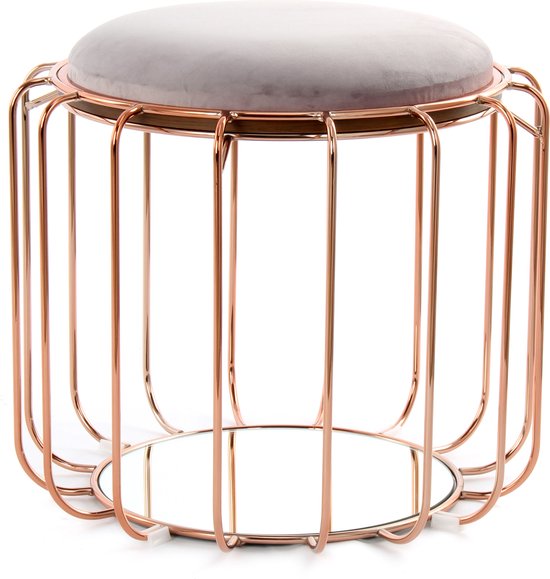Bijzettafel Sipoo 74x46x37cm marmer wit en marmer zwart