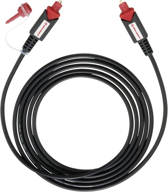 OEHLBACH Opto Star Optische Kabel 2 Meter Zwart