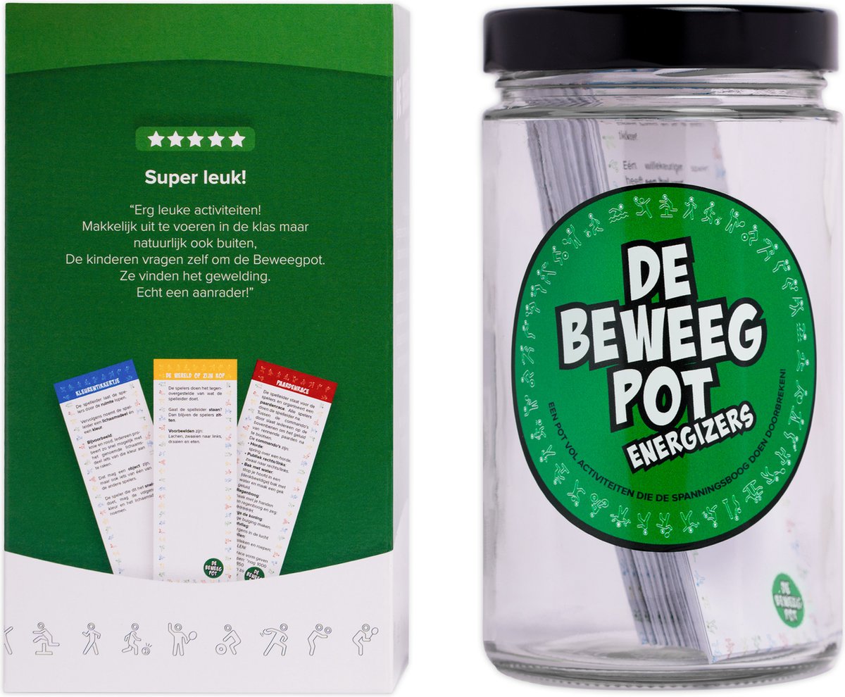 De beweegpot – een pot vol energizers voor in de klas