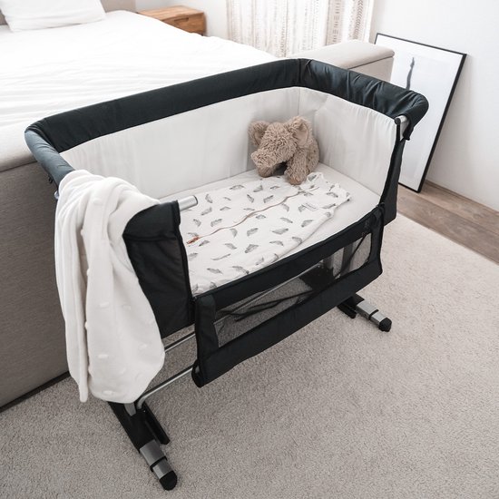 Deryan Comfy Co sleeper - Wieg - Zwart