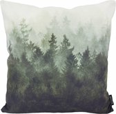 Pinetrees / Dennenbomen Kussenhoes | Katoen/Polyester | 45 x 45 cm