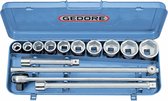 Bol.com Gedore 32 EMU-2 6280340 Dopsleutelset Metrisch 3/4 (20 mm) 14-delig aanbieding