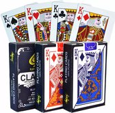 Plastic Speelkaarten | Waterdicht | Volwassenen | Poker | Blauw