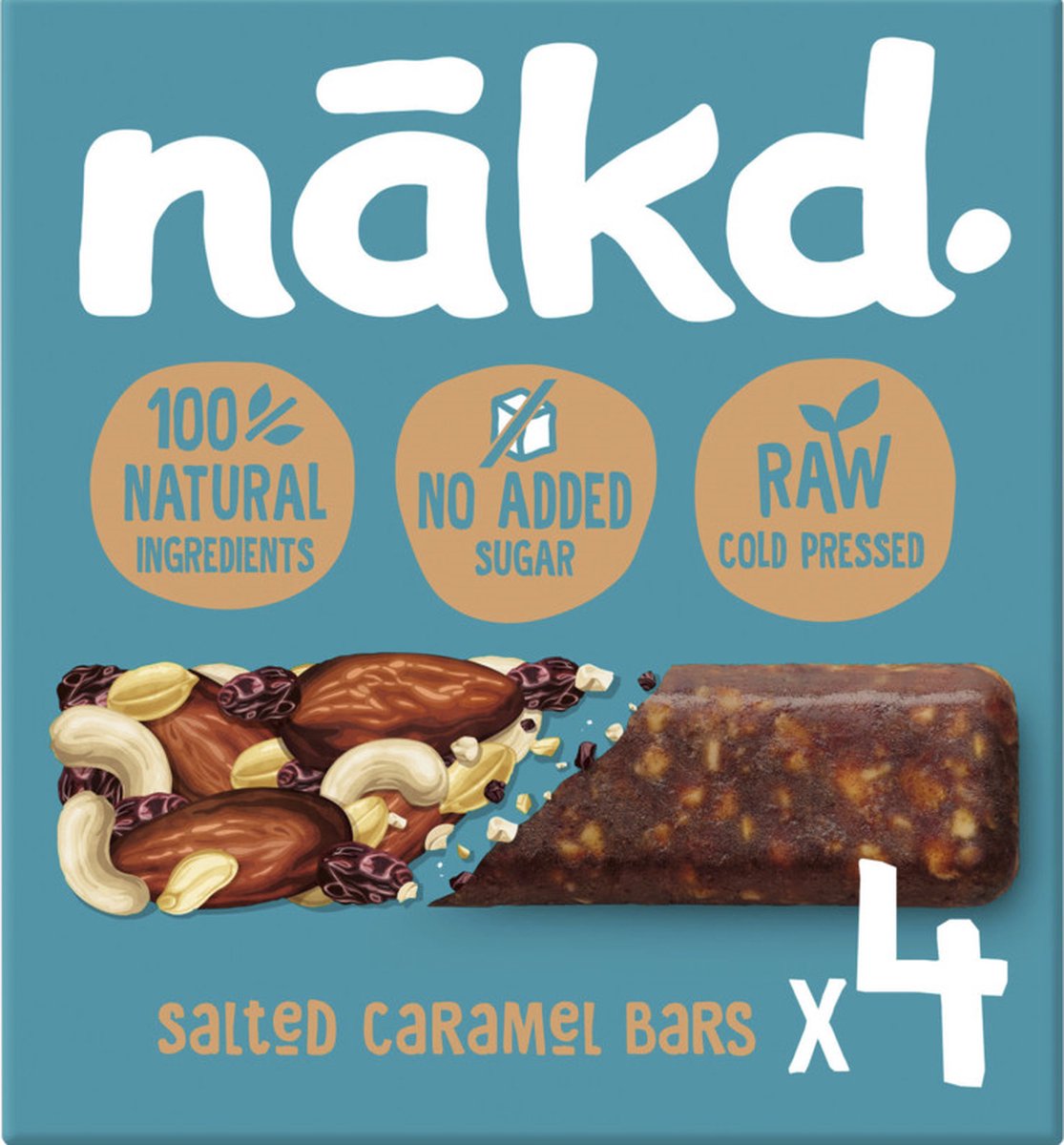Barres Nakd sans gluten Nakd Barre énergétique 4 barres (4 barres)