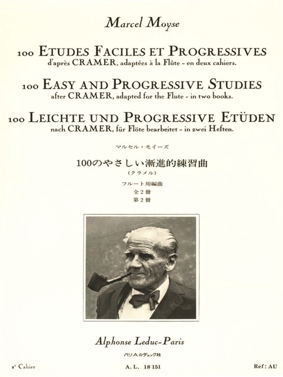 100 Etudes Faciles Et Progressives 2 - Marcel Moyse