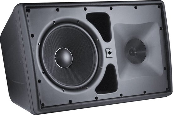 JBL Professional Control 30 Three-Way High Output Indoor/Outdoor Monitor Speaker, Black