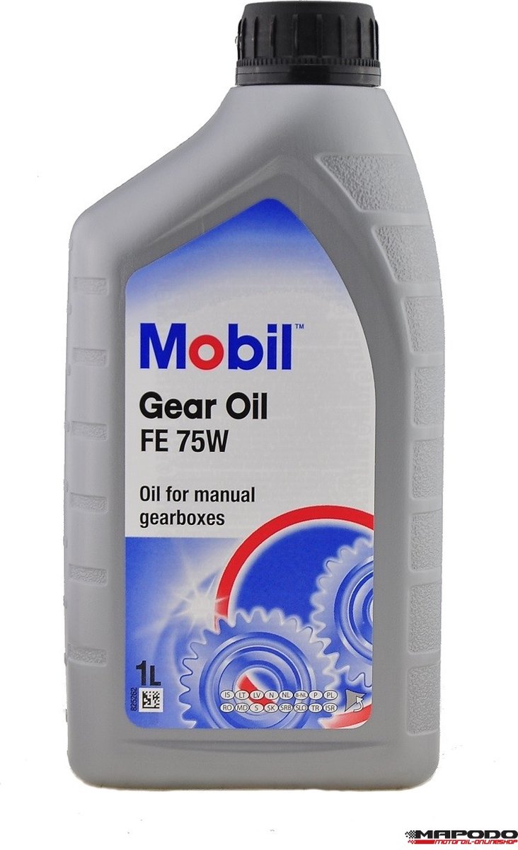 MOBIL-GEAR OIL FE 75W | Mobil | Automotive | Transmissie olie | FE 75 W | | 1 Liter