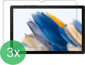 Protecteur d'écran pour tablette Samsung Galaxy Tab A8 10.5 (2021) 3x - protecteur d'écran - verre - protecteur - verre de protection - ZT Accessoires