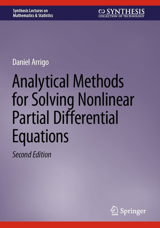 Synthesis Lectures on Mathematics & Statistics - Analytical Methods for ...