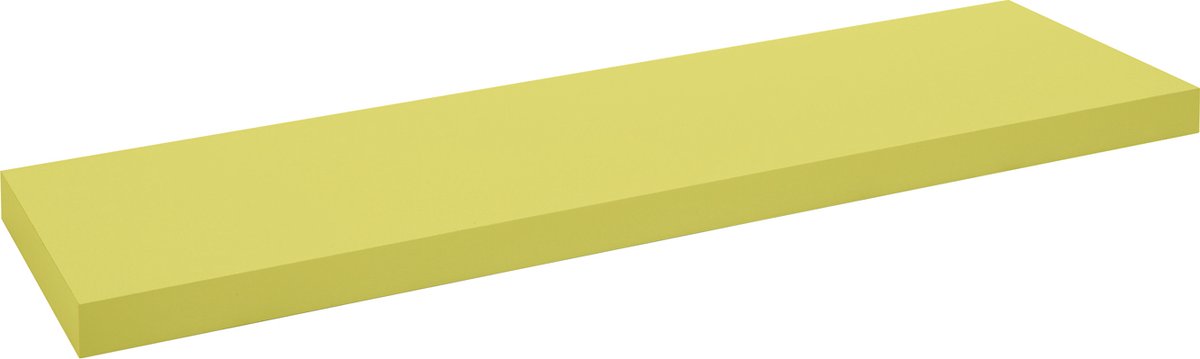 Practo Home - Zwevende wandplank - wandtablet 90x23.5x3.8cm - groen
