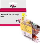Go4inkt compatible met Brother LC-3219XL y inkt cartridge yellow