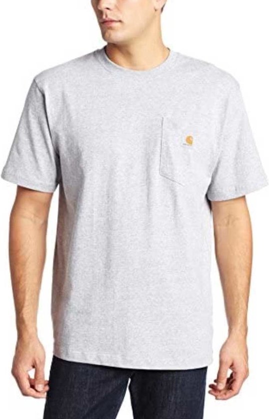 Carhartt K87 Pocket T-shirt à manches courtes gris chiné pour hommes