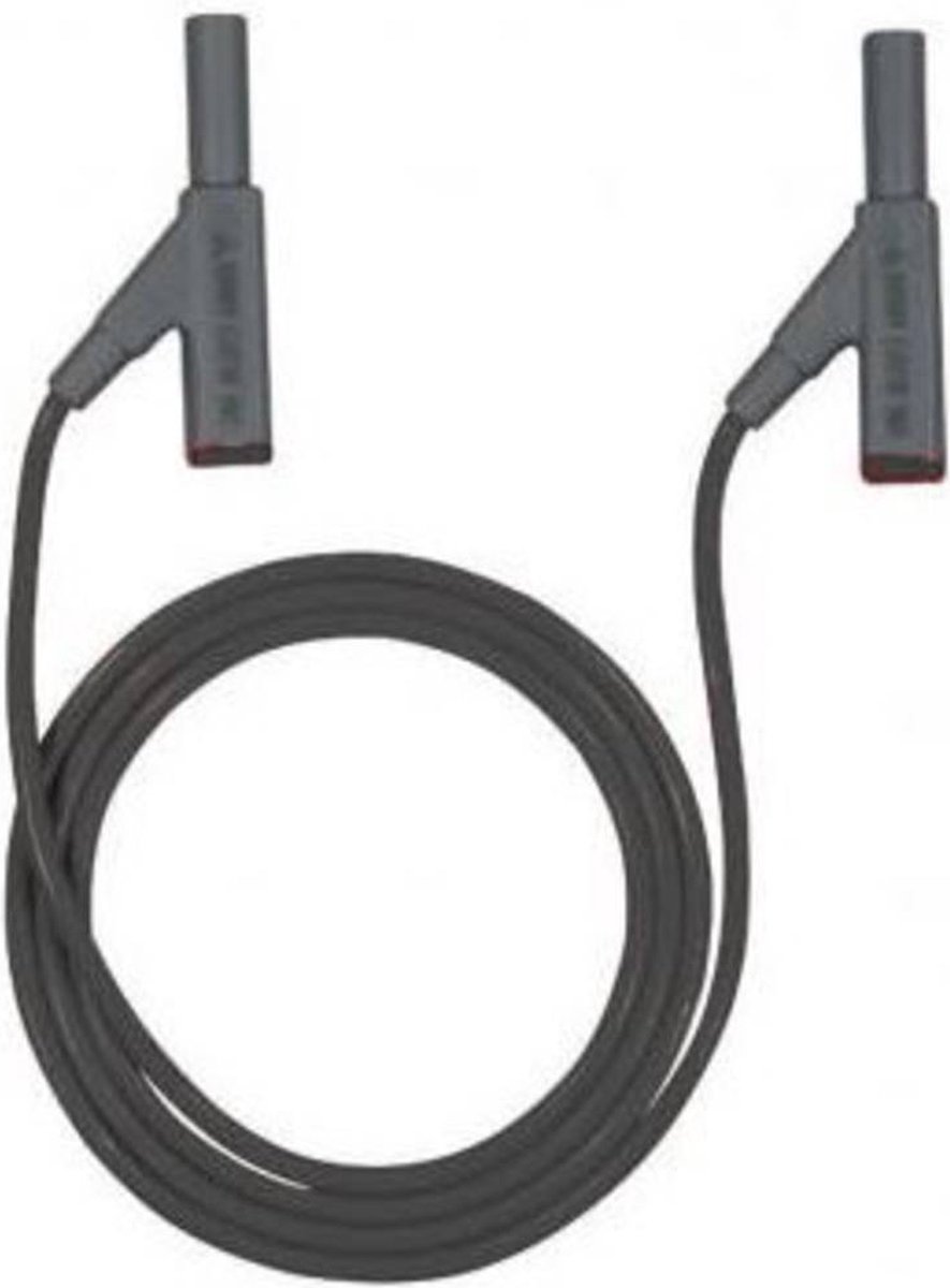 Beha Amprobe 307122 Veiligheidsmeetsnoer 4mm-stekker 4mm-stekker 2.00 m Zwart 1 stuk(s)