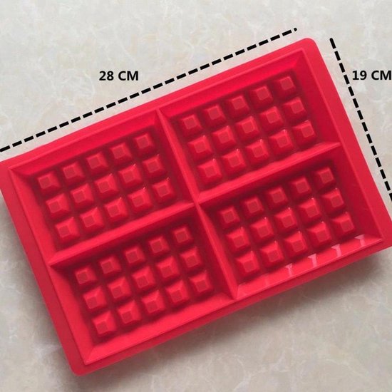 Wafelvorm set van 2 stuks Flexiform | Silicone bakvorm - Kookwinkel Kitchen&More