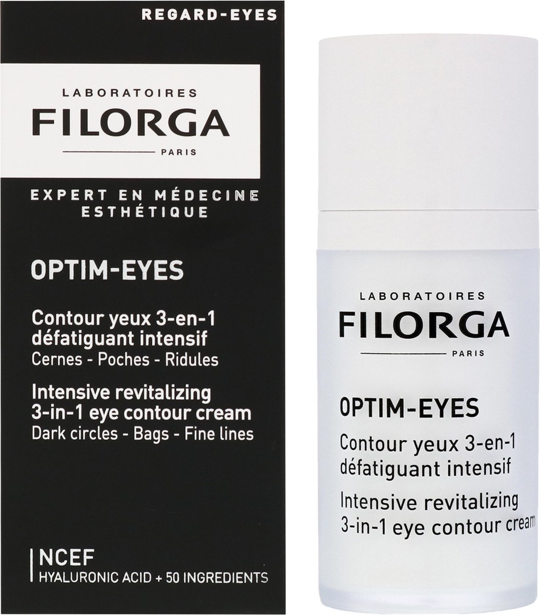 Filorga Optim-Eyes crèmes et hydratant pour les yeux Crème pour les yeux  Femmes 15 ml | bol