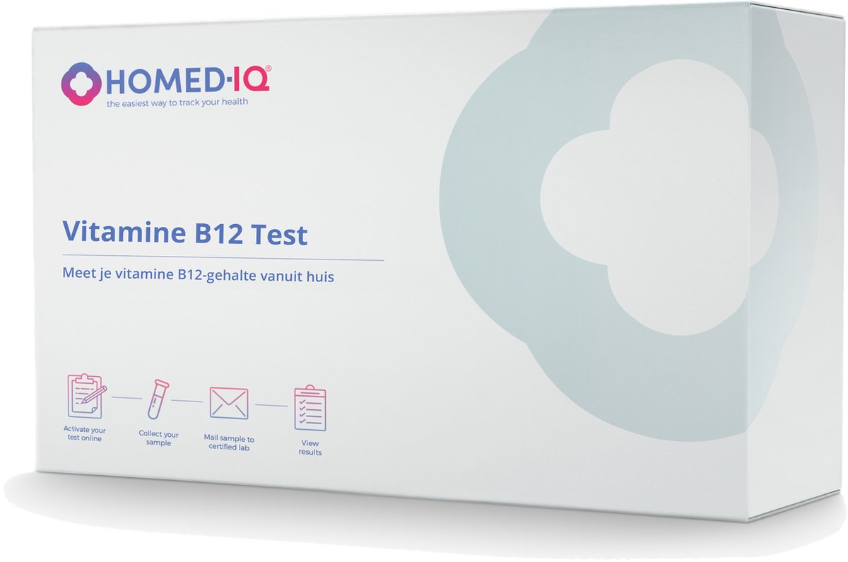 Homed-IQ - Vitamine B12 Test - Thuistest - Gecertificeerd Laboratorium -  Laboratorium Test | bol.com